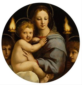 Madonna Of The Candelabra — Raphael