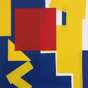 Primary Equilibrium: A Monumental Study Of Geometric Tension And Translucent Planes — Jean-paul Blanchet