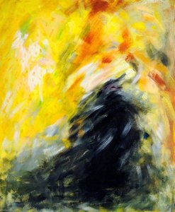 Yellow Corridor (part Of A Triptych) — Medina Ann Hammad