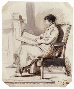 John Gibson Lockhart — Daniel Maclise