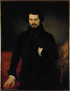 Portrait D'edouard Fetish — Louis Gallait