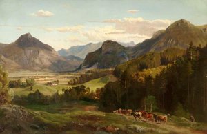In The Austrian Tyrol — Frederick Lee Bridell