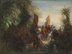 Discovery Of America — Johann Moritz Rugendas