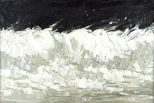 Wave On Stormy Sea — John Kyffin Williams
