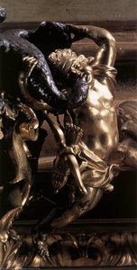 Vase (detail) — Massimiliano Soldani-benzi