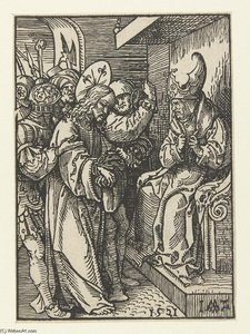 Christ Before Caiaphas — Jacob Cornelisz Van Oostsanen