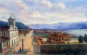 Português Igreja Do Carmo E Pelourinho — Benedito Calixto
