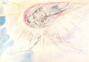 San Pedro Apparaît À Dante Et Béatrice — William Blake