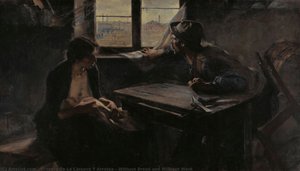 Without Bread And Without Work — Ernesto De La Cárcova Y Arrotea