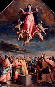La Asunción De María — Lorenzo Lotto
