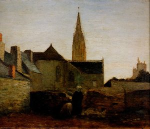 Bretonyi Falu Olajért A Vászonon Nice, A Matisse Múzeum — Matisz