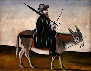 Healer On A Donkey — Niko Pirosmani