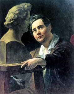Portrait Of Sculptor I. P. Vitaly — Karl Pavlovich Brulloff