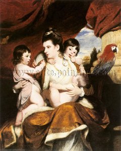 Dame Cockburn Und Ihre Drei Ältesten Söhne — Sir Joshua Reynolds