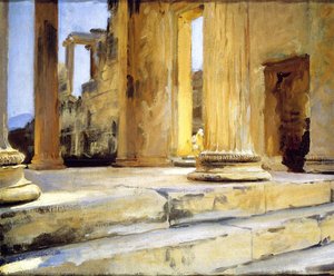 Sketch Of Erechtheum (also Known As The Beggar) — John Singer Sargent