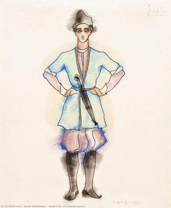 Sketch For Unrealised Opera — David Kakabadze
