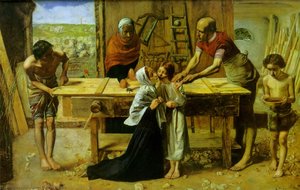 Christ Im Hause Seiner Eltern — Sir John Everett Millais