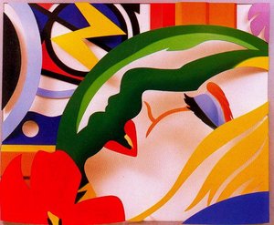 Lichtenstein Bedroom Face — Tom Wesselmann