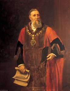 George Matthews Arnold (d.1907) (8 Times Mayor Of Gravesend, Made Honorary Freeman Of Gravesend December 1907 Just Before His Death) — John Haynes Williams