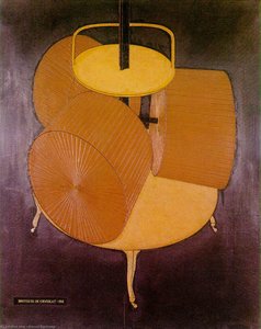 Chocolate Grinder No 2, Oil Paint, Thread And — Marcel Duchamp