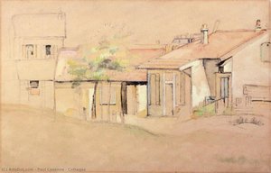 Cottages — Paul Cézanne
