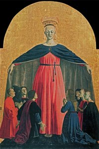 Die Madonna Der Barmherzigkeit — Piero Della Francesca