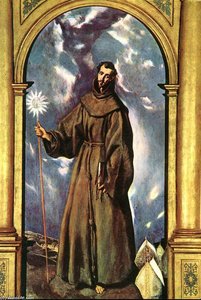 Heiliger Bernardino — El Greco
