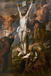 Christ Crucified Between Two Robbers — Peter Paul Rubens