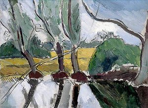 Willows At Charleston, East Sussex — Edward Wolfe