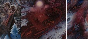 Shrovetide (left Part Of Triptych, The Masked) — Nikolay Sergeevich Sazhin