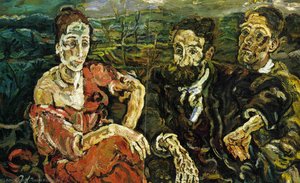 Oskar Kokoschka Les Émigrants Exposition Nazie Art Dégénéré — Oskar Kokoschka
