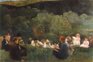 Sermon On The Mountain — Károly Ferenczy