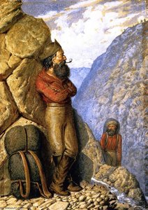 Miners In The Leather Pass, Rocky Mountains — William George Richardson Hind