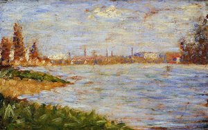 Le Rive Del Fiume — Georges Pierre Seurat
