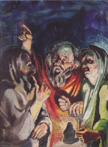 Christ And The Blind And Dumb Man — Aksel Waldemar Johannessen