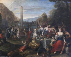 The Worship Of The Golden Calf — Frans Francken Iii.