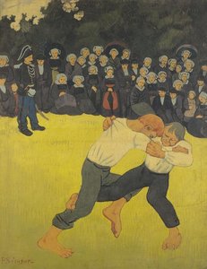 La Lutte Bretonne — Paul Sérusier