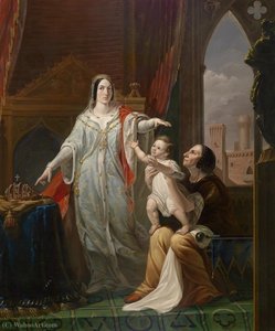The Royal Fate Of Prince Frederick Ii Of Swabia In Childhood — Pelagio Palagi