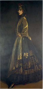 Hazel In Black And Gold — Sir John Lavery