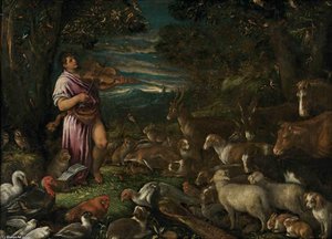 Orpheus Charming The Animals — Francesco Bassano Der Jüngere