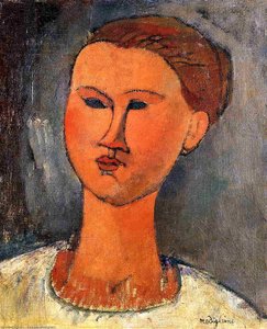 Woman's Head — Amedeo Clemente Modigliani