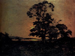 Moonlight On The Loire — Henri-joseph Harpignies