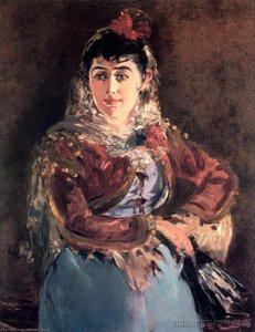 Portrait Of Emilie Ambre In The Role Of Carmen — Édouard Manet