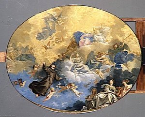 La Glorification De Saint Antoine De Padoue — Donato Creti