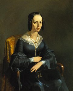 The Comtesse Of Valmont — Jean-françois Millet