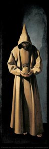San Francesco Contempla La Scaglia — Francisco De Zurbarán