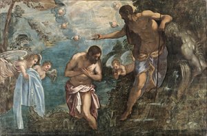 Baptism Of Christ — Jacopo Tintoretto