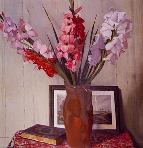 Natura Morta Con Gladioli — Félix Vallotton