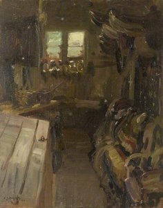 Das Geschirrzimmer — Sir Alfred James Munnings