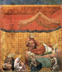 Legend Of St Francis - [25] - Dream Of St Gregory — Giotto Di Bondone